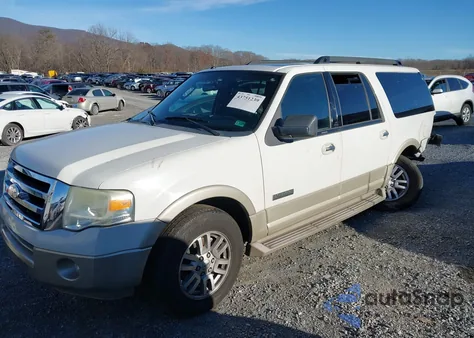 2008 Ford Expedition El Eddie Bauer/King Ranch из США, поврежденный, VIN 1FMFK17568LA16642
